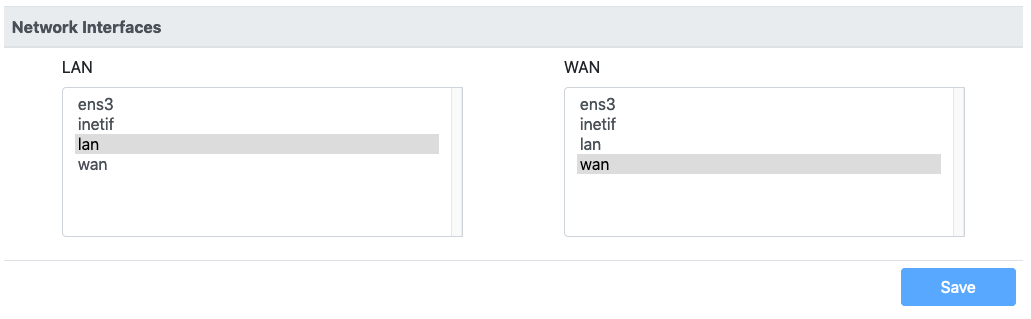 Network Interfaces