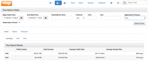 Historical flow explorer